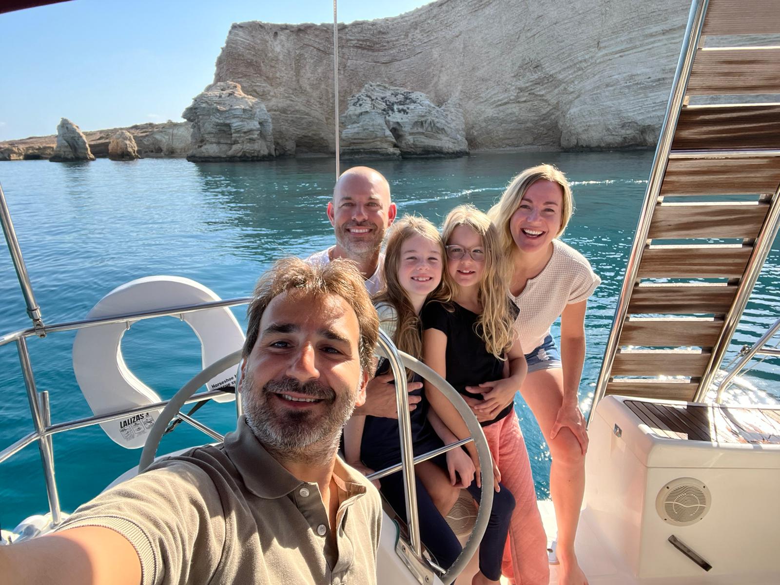 Private Sailing trips around Zakynthos and the Ionian Sea with Ionianwind skippered charter