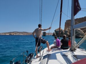 Sail around Zakynthos and the Ionian Sea with our private skippered sailing charter