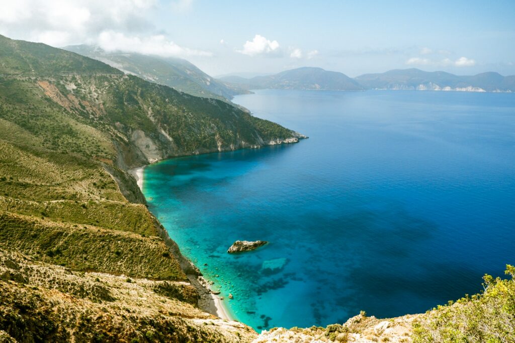 Kefallonia myrtos beach